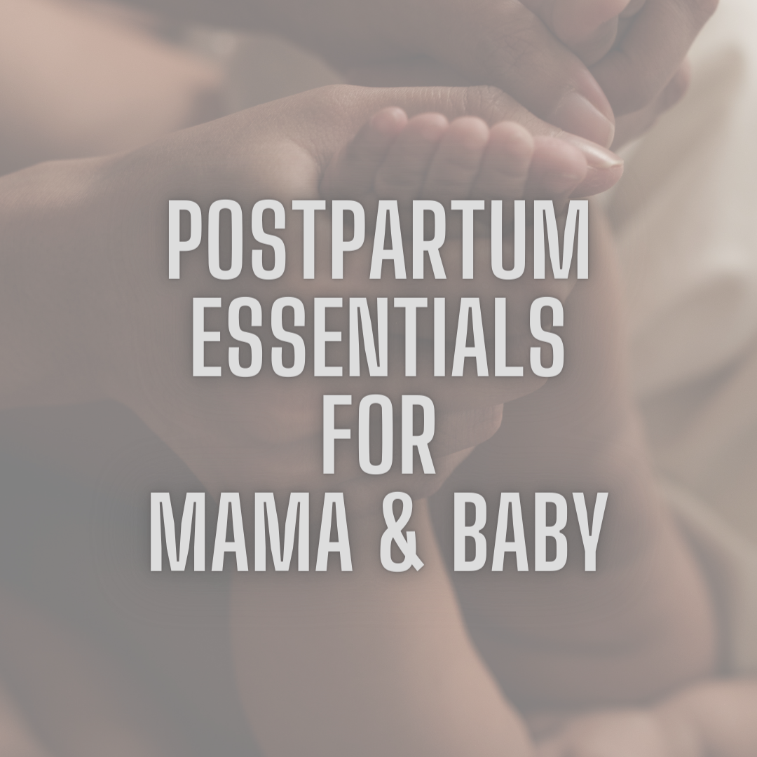 Postpartum Essentials for mom and baby 2024 registry